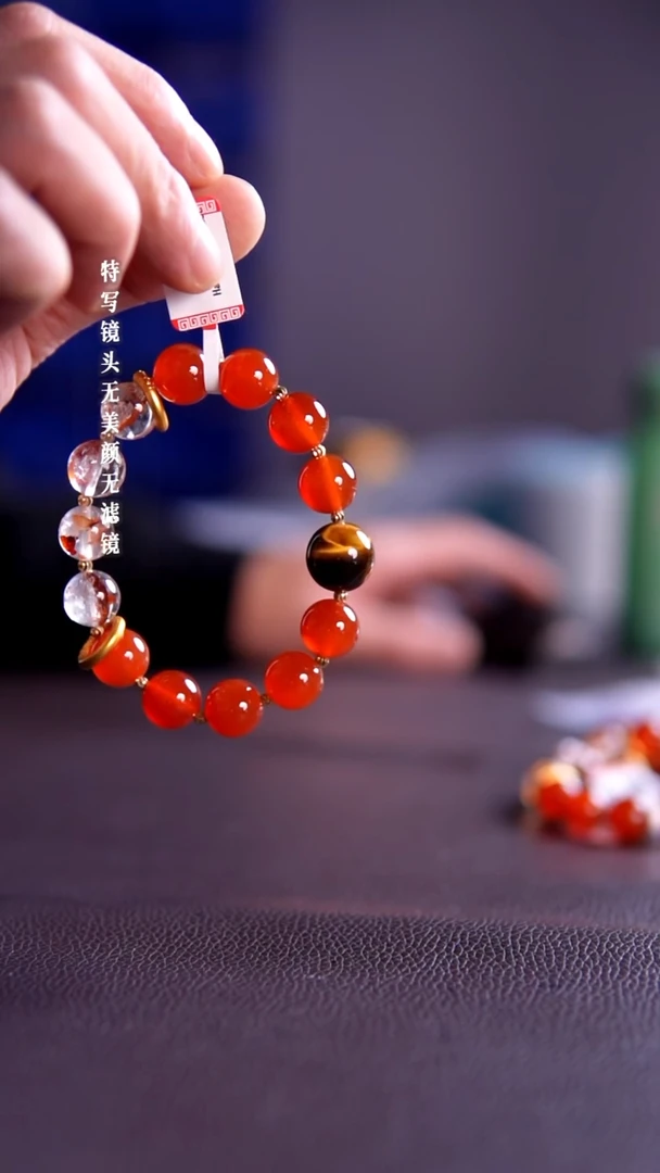 未镶嵌手链水晶28-26玛瑙手串