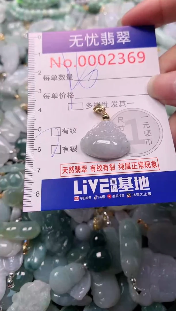 颈饰未镶嵌翡翠2369