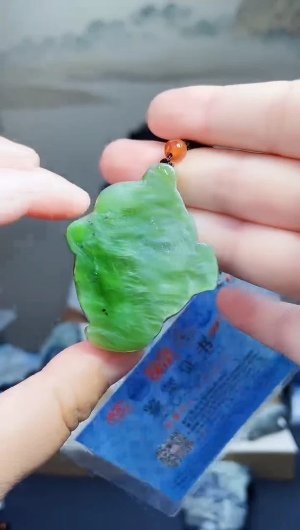 和田玉未镶嵌颈饰1