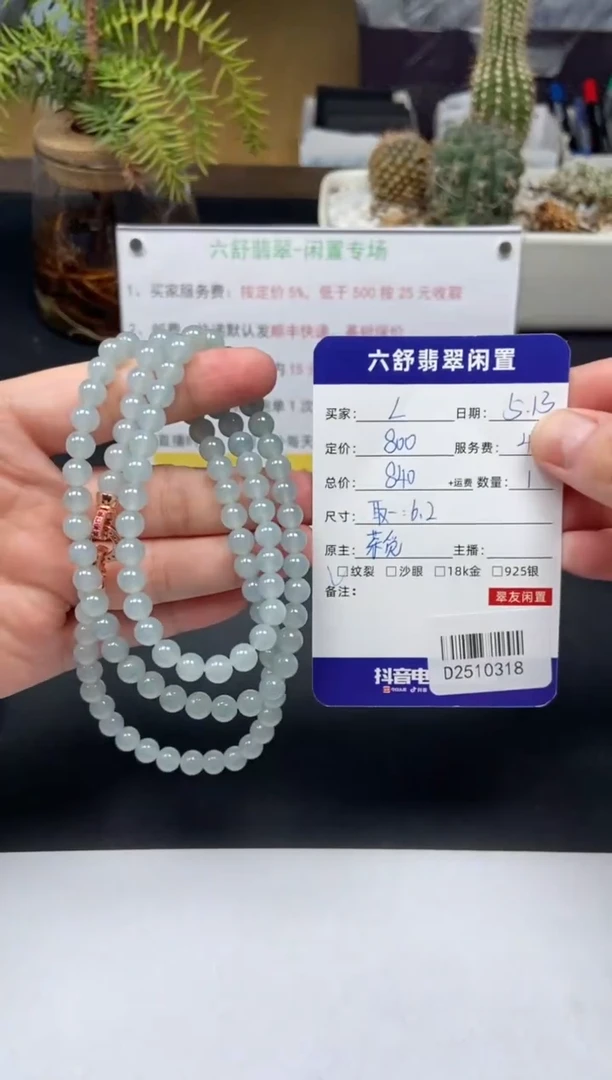 翡翠未镶嵌颈饰D2510318