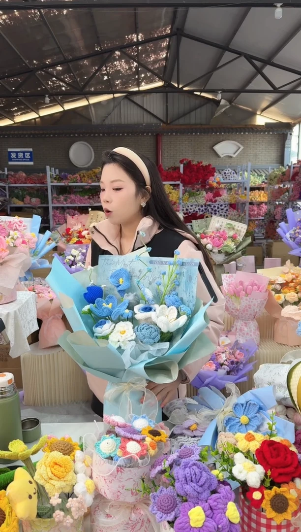洛*非遗手工花束，孤品清仓