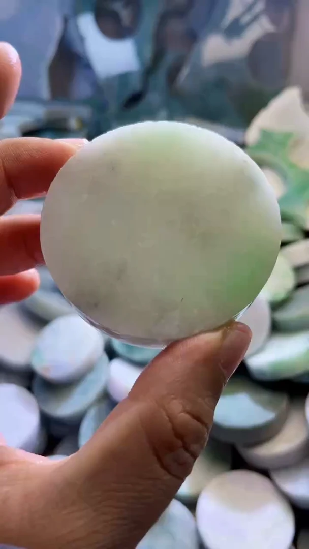 翡翠裸石天然A货翡翠1671