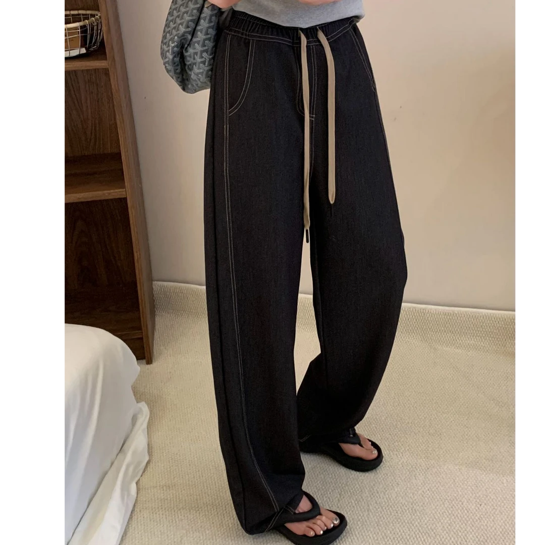 【修容香蕉裤】女士显瘦高腰时尚百搭牛仔长裤