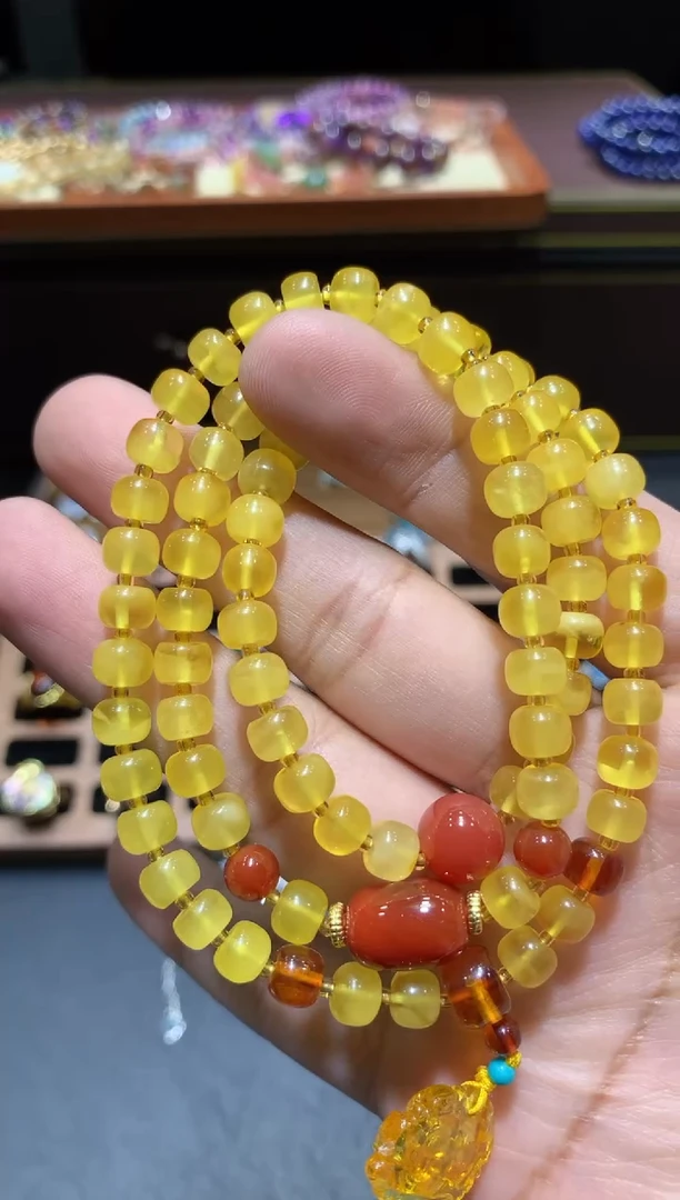 【闪购商品】琥珀手链未镶嵌K181【所见即所得】