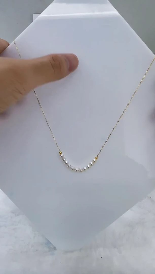 银S925镶嵌淡水珍珠DA a615 微笑4