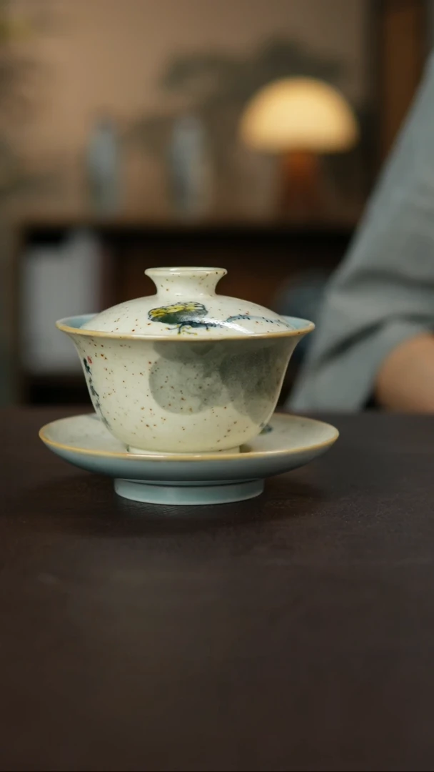 杯景德柴烧手作多人瑕疵