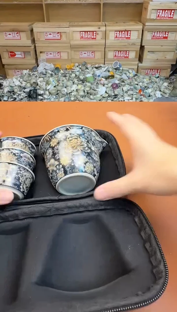 旅行有些茶具有瑕疵介意勿拍，直播样品清货都是孤品亏本卖