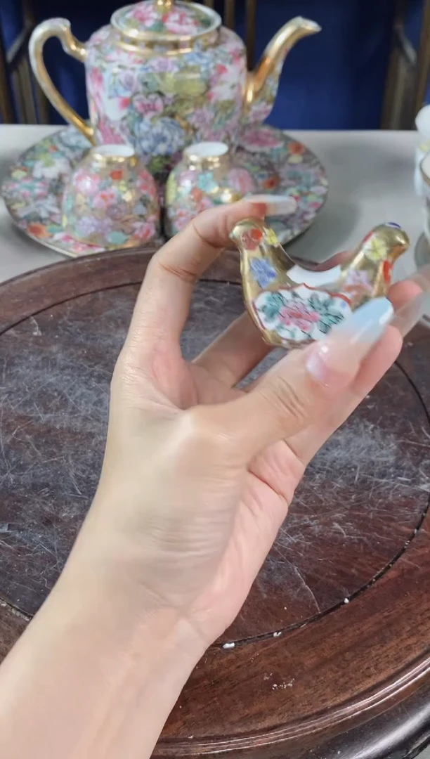 瓷片微瑕景德镇窑厂瓷摆件