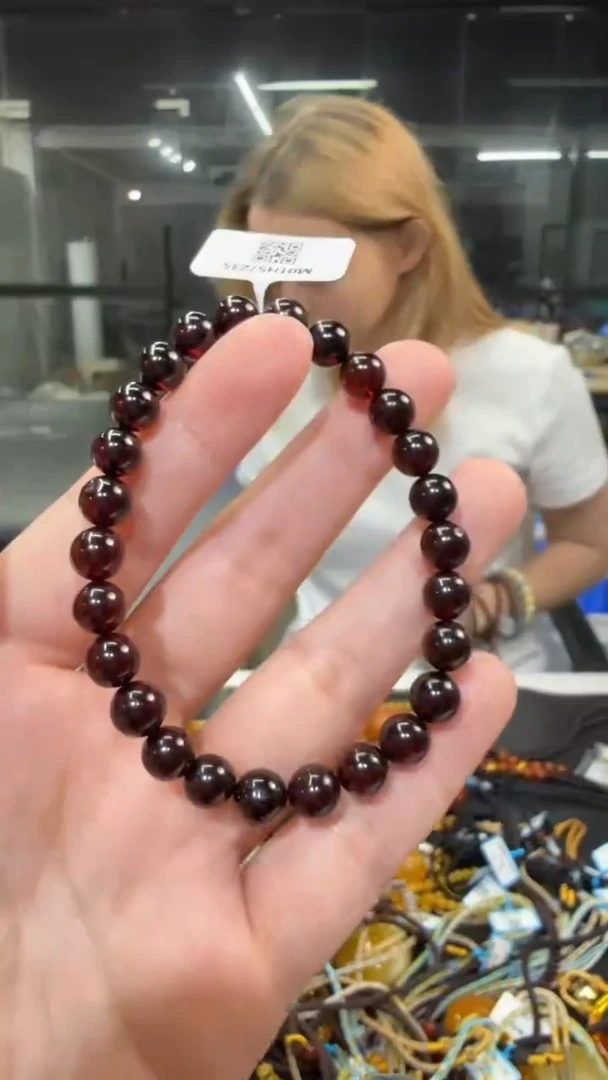 手链琥珀未镶嵌假一罚三
