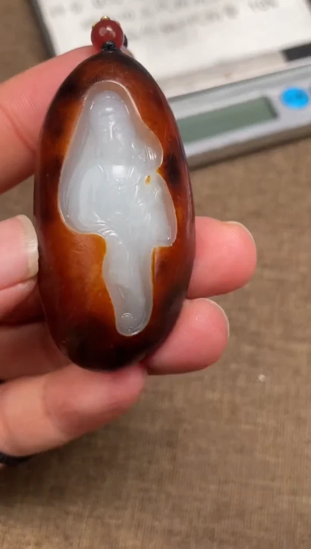 颈饰未镶嵌和田玉12.17GZ多样性拍一发一13