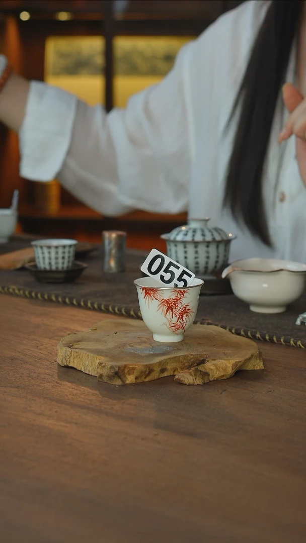 包银梵红竹影杯...055