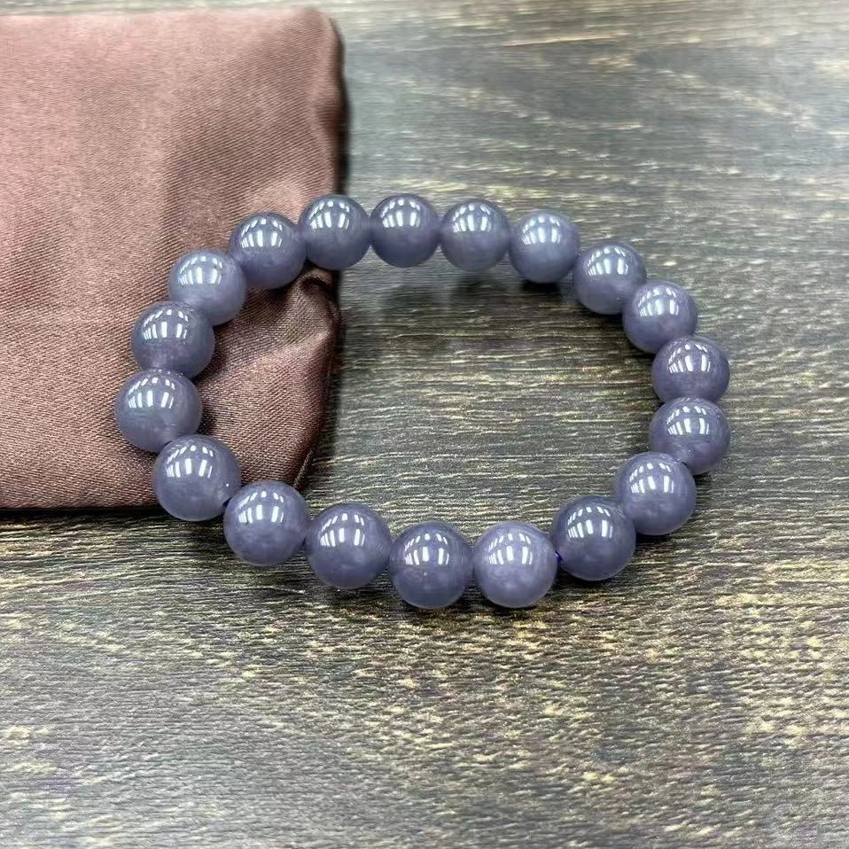 c585烟紫卡10mm手串素圈