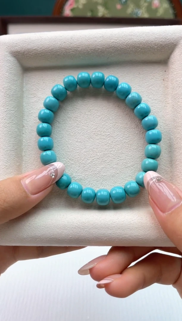 未镶嵌绿松石手串44