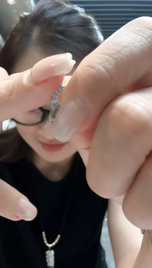 铜合金合成立方氧化锆925银ED169610102