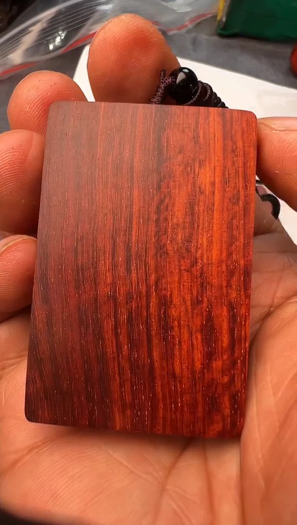 紫檀木类端景台印度小叶紫檀无事牌
