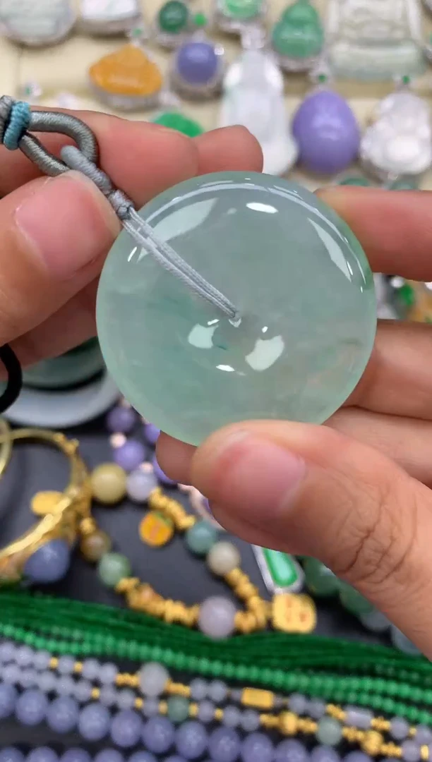 翡翠未镶嵌颈饰430-中国好珍宝