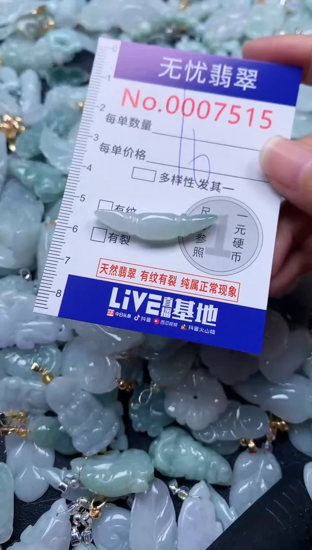 颈饰未镶嵌翡翠7315