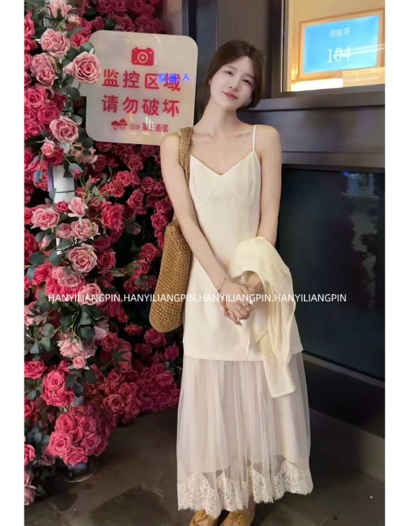 【赫拉小姐】气质名媛拼接连衣裙