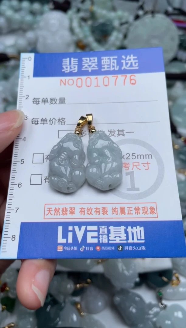 颈饰未镶嵌翡翠10776