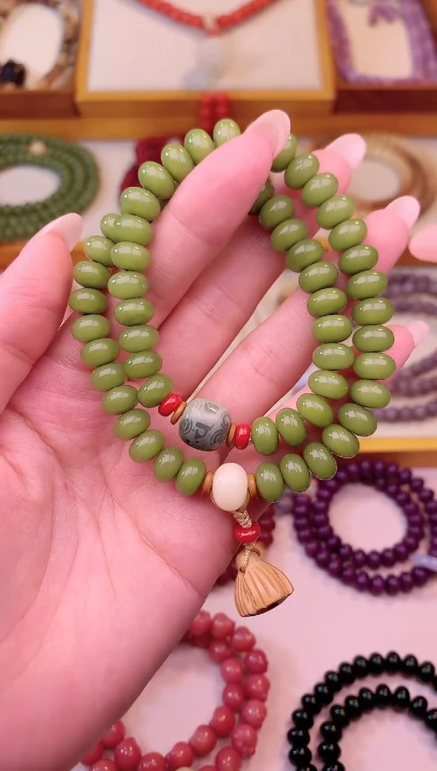 手串白玉菩提孤品6