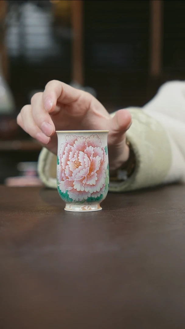 【闪购商品】杯景德镇陶瓷杯碗柴烧多人