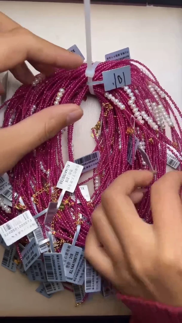 【闪购商品】红宝石项链未镶嵌XL1441多样性发一件