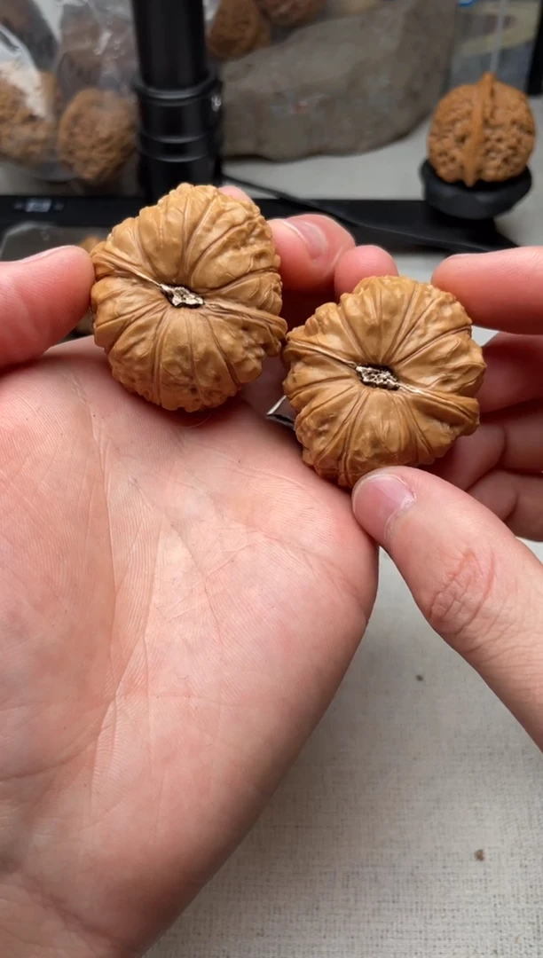 把件文玩核桃南瓜墩