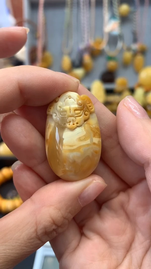 【闪购商品】琥珀珠宝奇石未镶嵌113