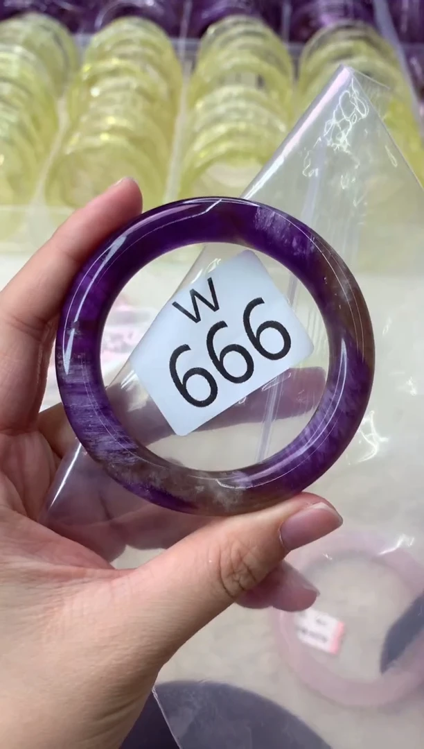 未镶嵌手镯水晶W666-53+