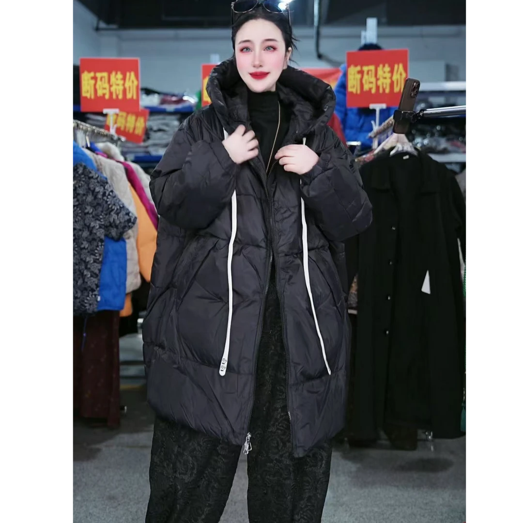 【羽绒】冬季百搭时尚潮流休闲气质显瘦轻奢女款羽绒服2324