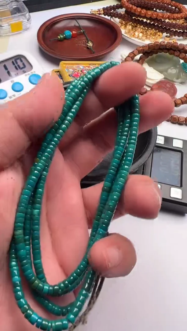 未镶嵌绿松石手串绿松石手串