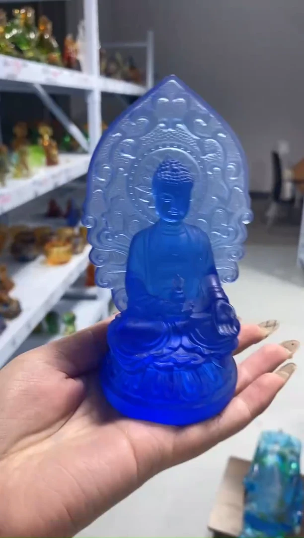 手工艺品琉璃药师 古法琉璃 全品 不退不换
