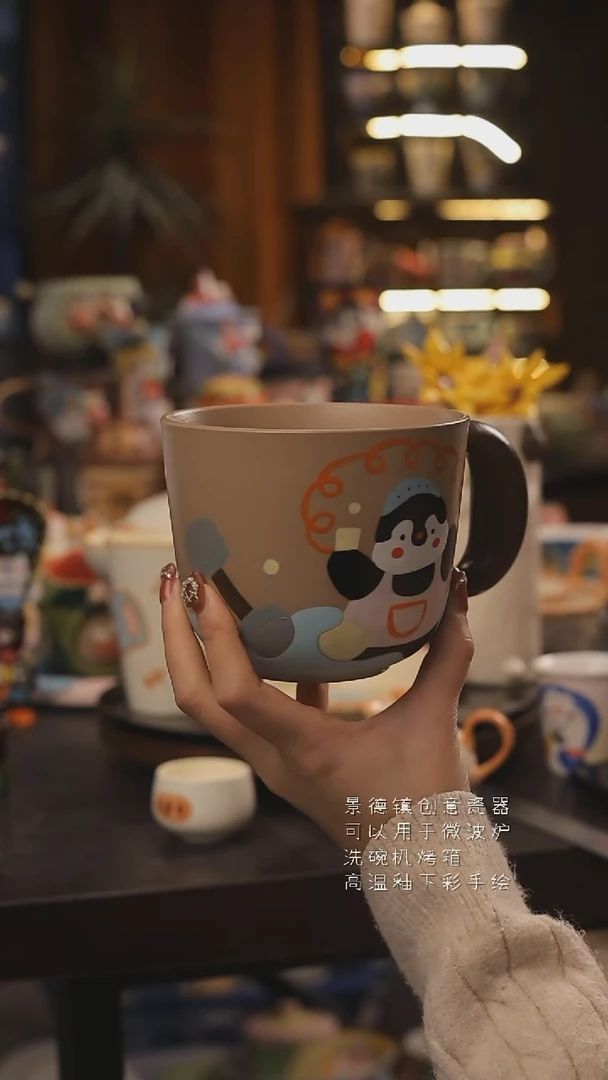 景德镇釉下彩绘设计师款式陶瓷