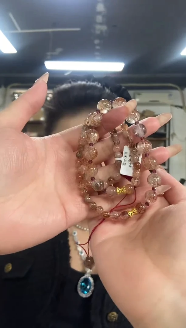 【闪购商品】水晶项链未镶嵌多样性发其一颜色微差