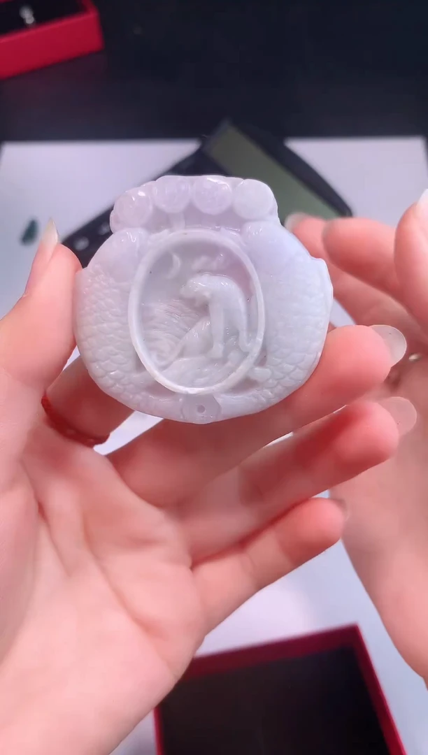 颈饰未镶嵌翡翠0芹0翡翠珠宝730