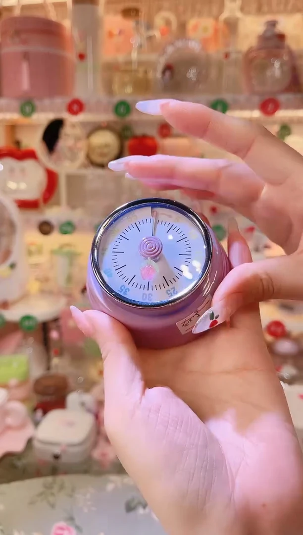 摆件品质好发货快放心拍！计时器紫色