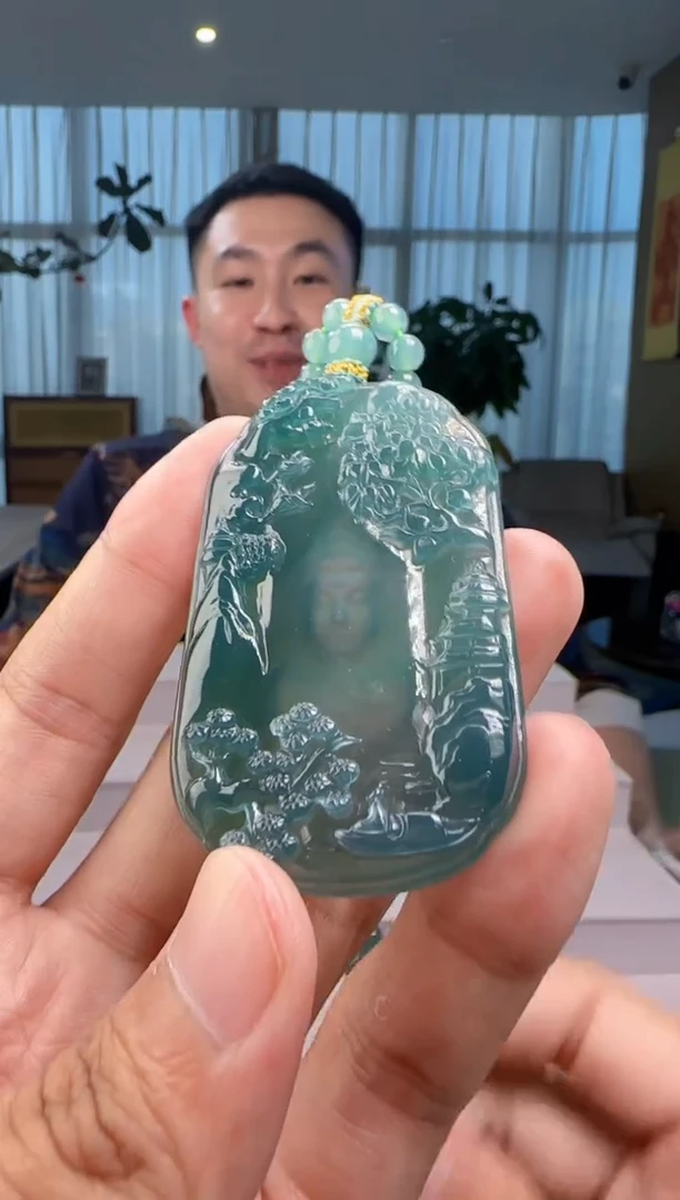 吊坠(赠链)未镶嵌翡翠DR@@960Q7J04505