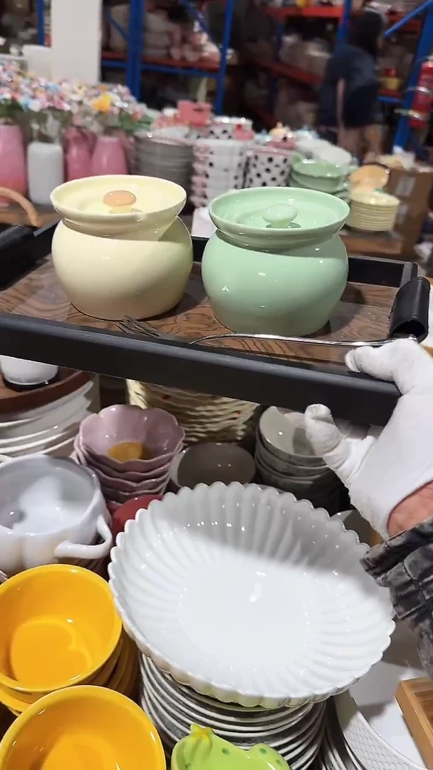 陶瓷2个炖盅 微瑕凑满20元包邮