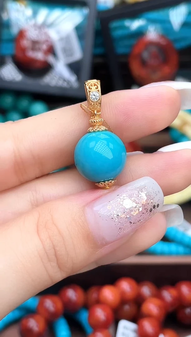 未镶嵌绿松石珠宝奇石A001