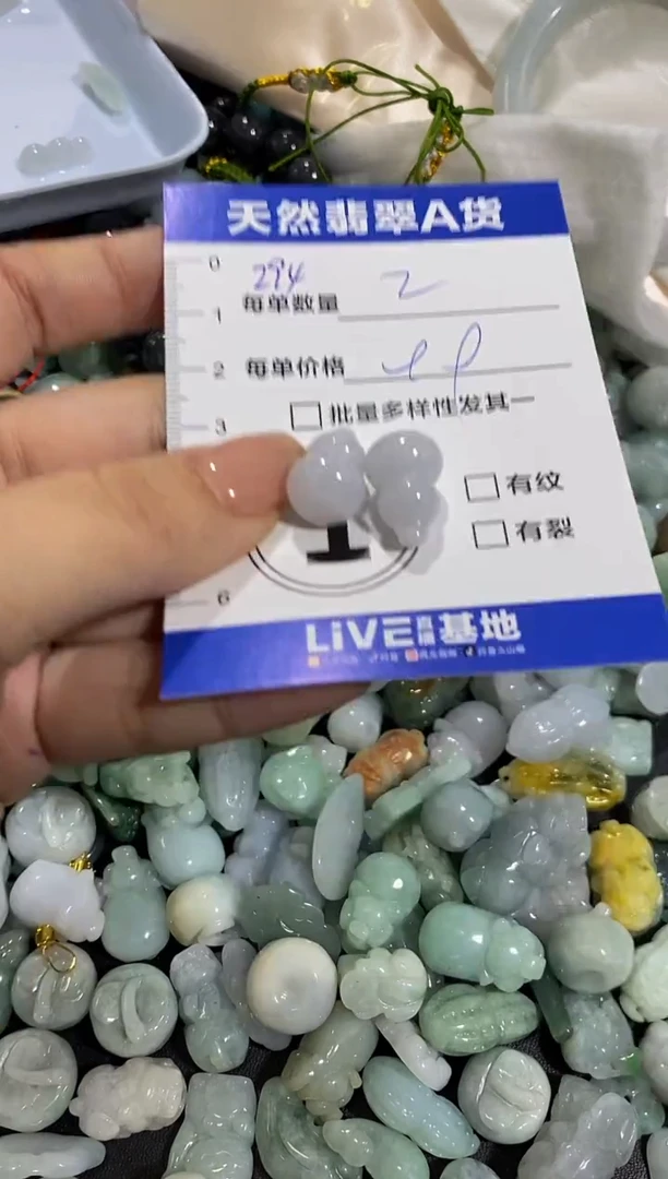 颈饰未镶嵌翡翠天然翡翠A货批量多样性发一件