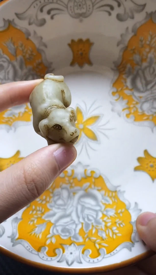 瓷片瓷片 瓷器 摆件 1个