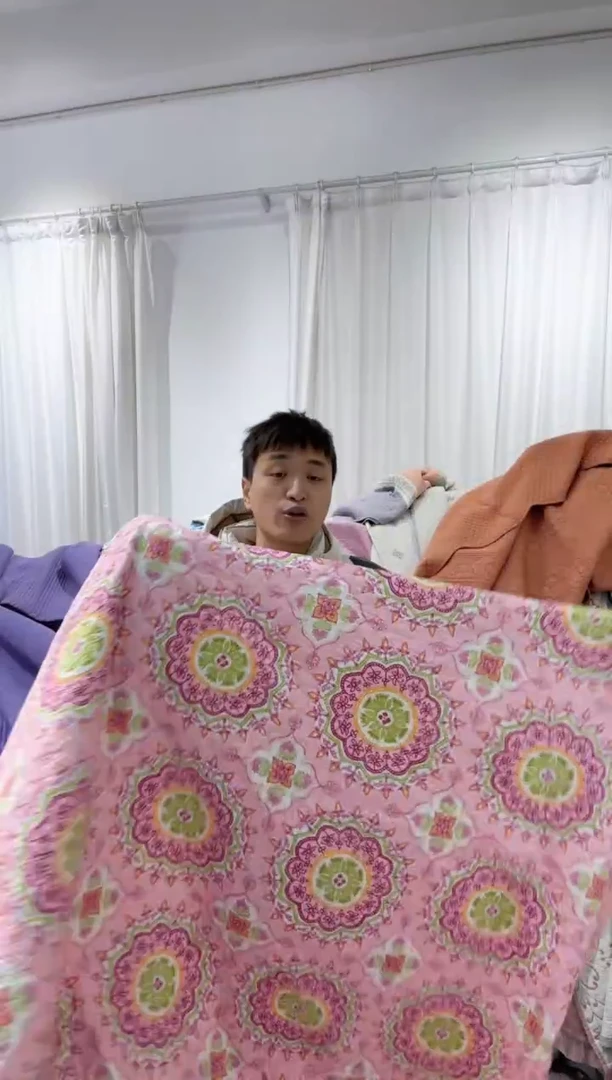 棉220*240纯棉床盖82号微瑕