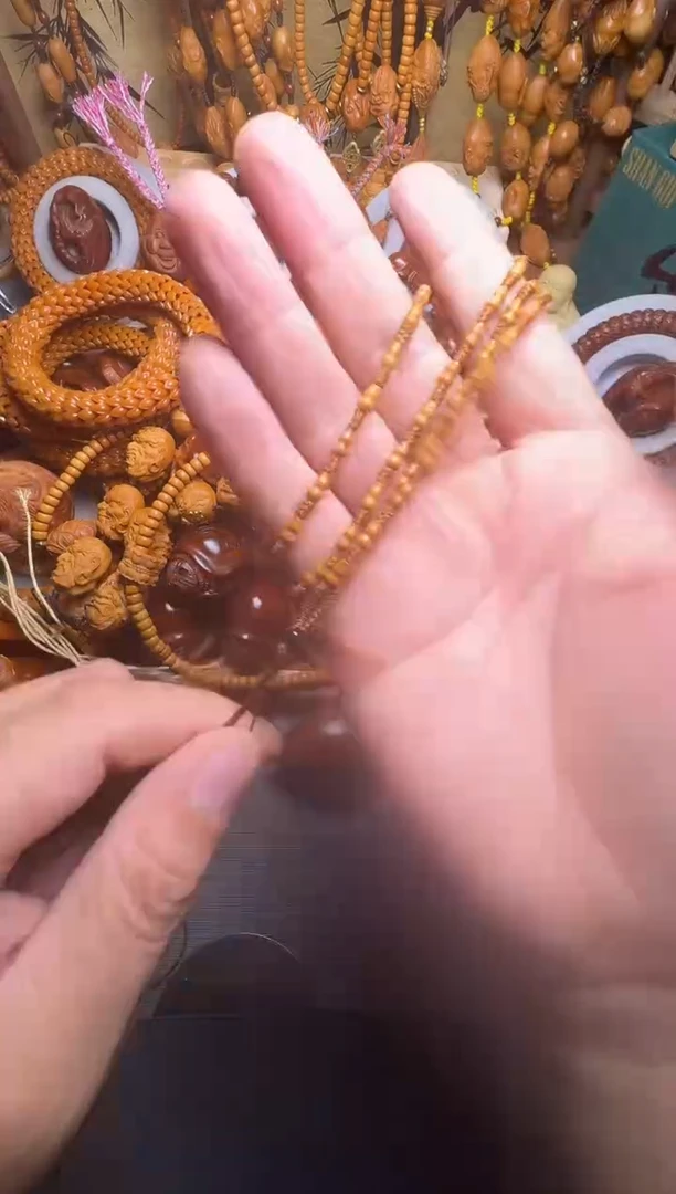 手串橄榄核葫芦脖挂