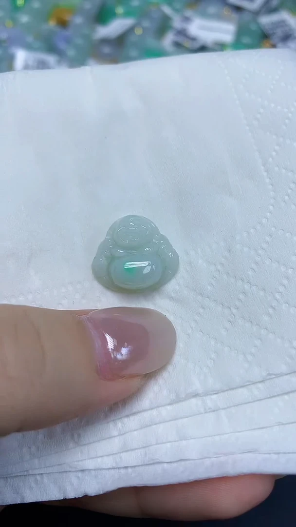 翡翠未镶嵌颈饰天然缅甸翡翠A货