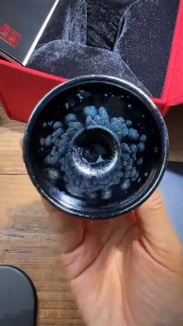 茶盏阙梅娇建盏精品分享358