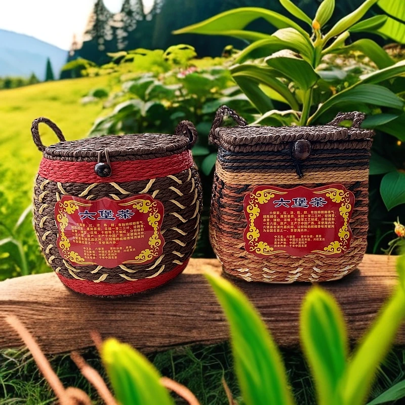 007号正宗六堡茶茉莉花香六堡茶传统工艺制作