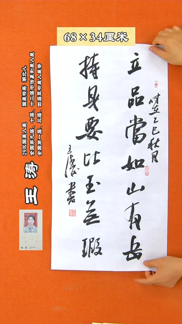 书法167R王涛书法作品