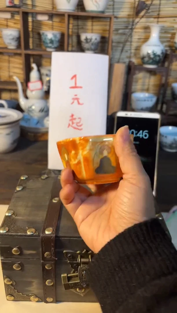 【闪购商品】杯音陶诗墨家原创手绘瓷器