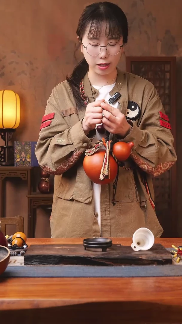 【闪购商品】131号精品大漆葫芦防腐防渗装水茶酒