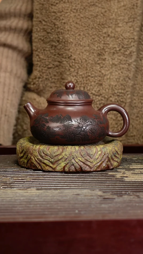宜兴原矿紫砂壶茶壶宜兴原矿紫砂壶茶壶350C